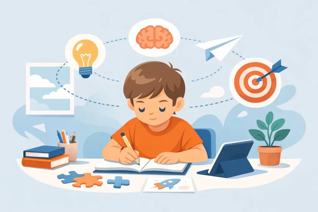 Como melhorar a concentração infantil