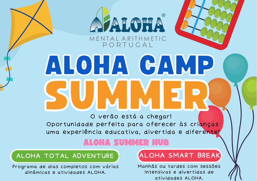 summer camp ALOHA Mental Arithmetic Portugal