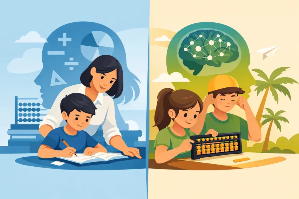 Kumon ou ALOHA: qual se ajusta ao seu filho?