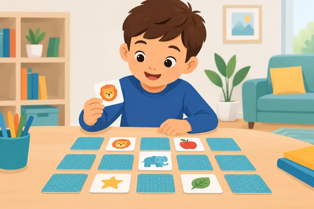 12 melhores jogos para memória infantil em casa