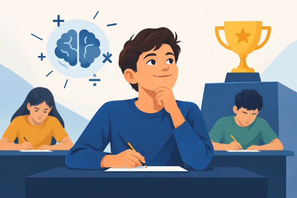 Competições de aritmética mental e confiança