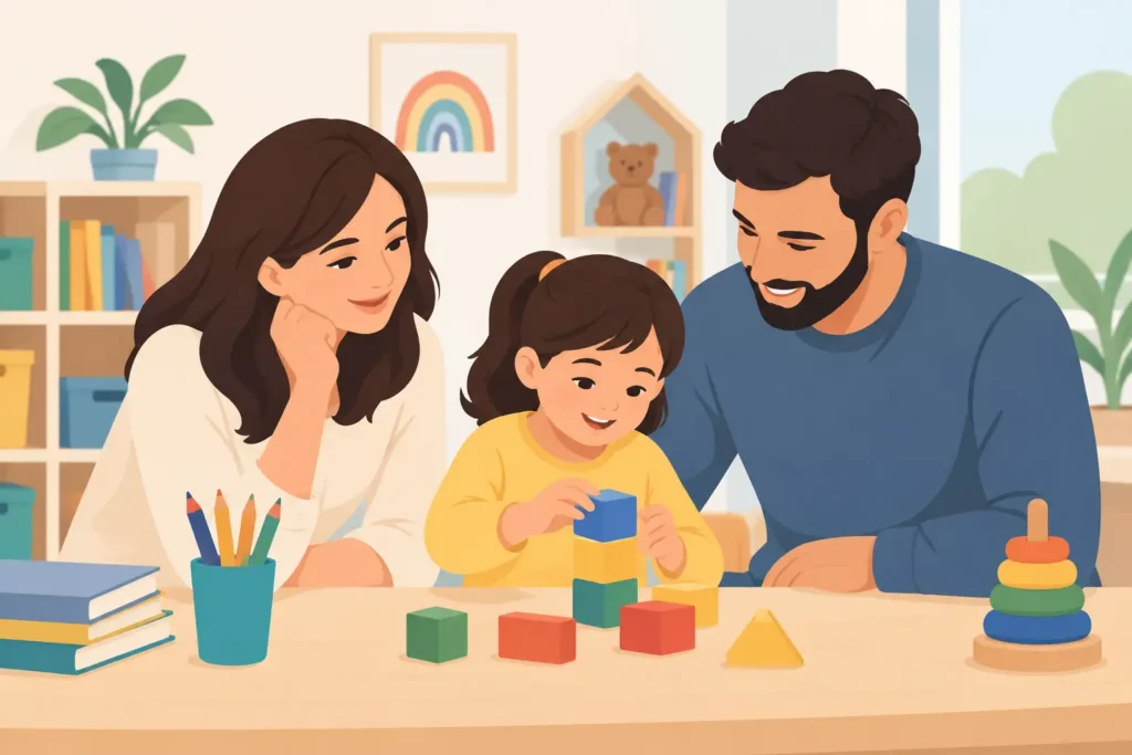 Guia de educação pré-escolar para pais atentos