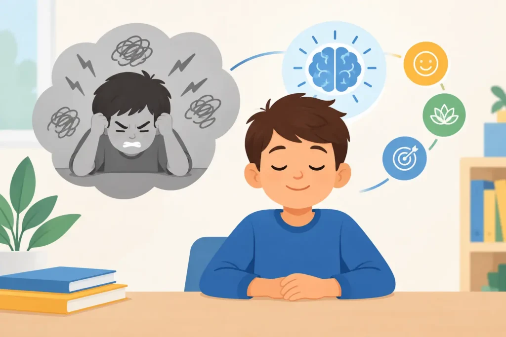 O treino mental reduz frustração nas crianças